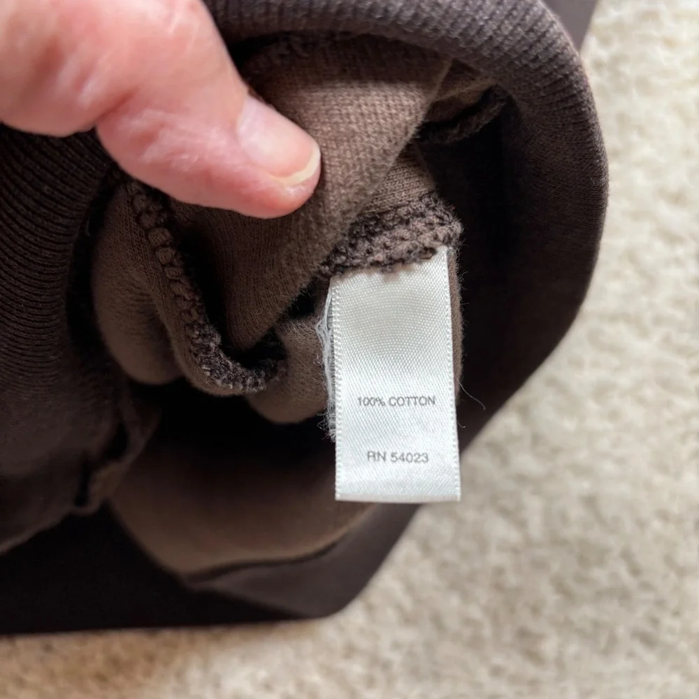 Banana‎ Republic Men's Zip Up Track Jacket Full Zip Brown Size L